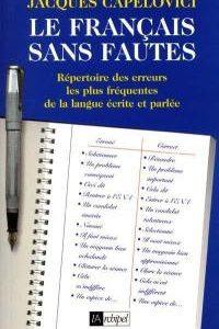 Le français sans fautes