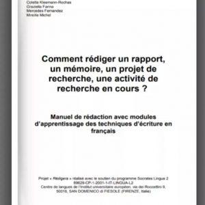 Rédiger un projet de recherche