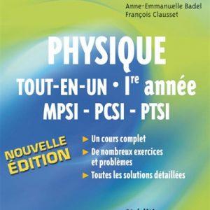 J'INTEGRE-Physique tout-en-un 1re année MPSI-PCSI-PTSI